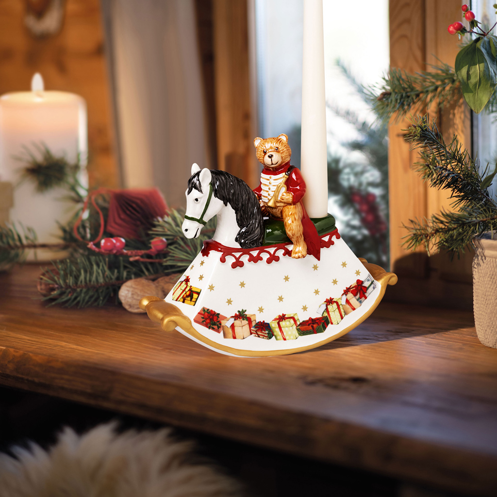 Villeroy &amp; Boch Christmas Toys Schaukelpferd Lifestyle