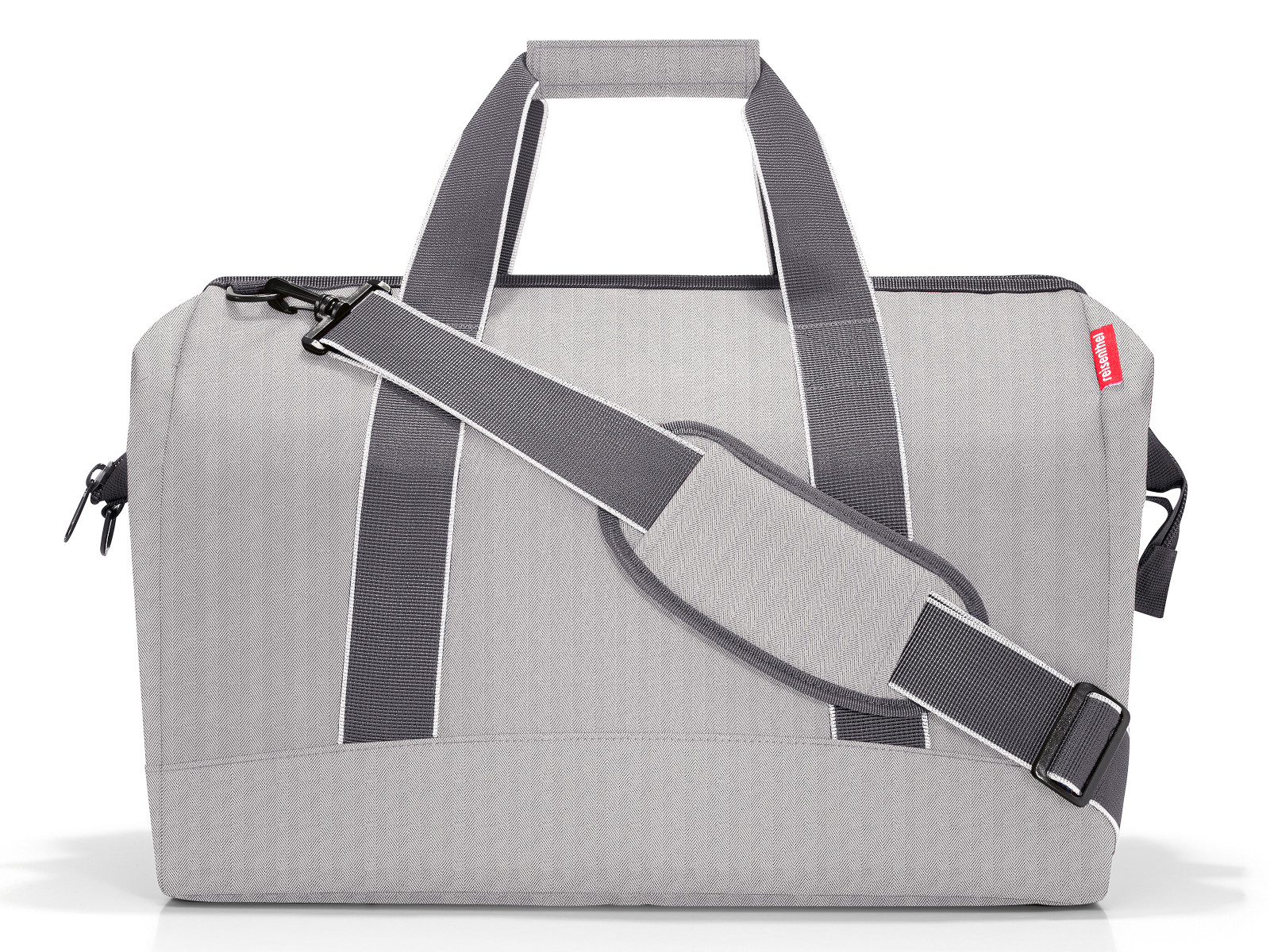 reisenthel allrounder L herringbone grey Freisteller 1