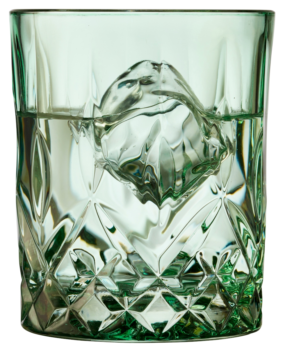 Lyngby Sorrento Whiskyglas grün 320ml Set4