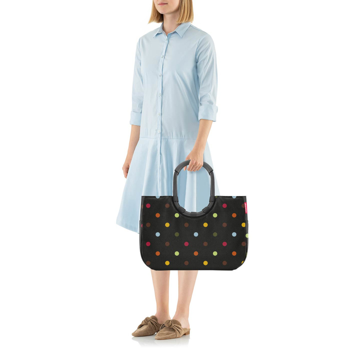 reisenthel loopshopper L frame dots Lifestyle 1