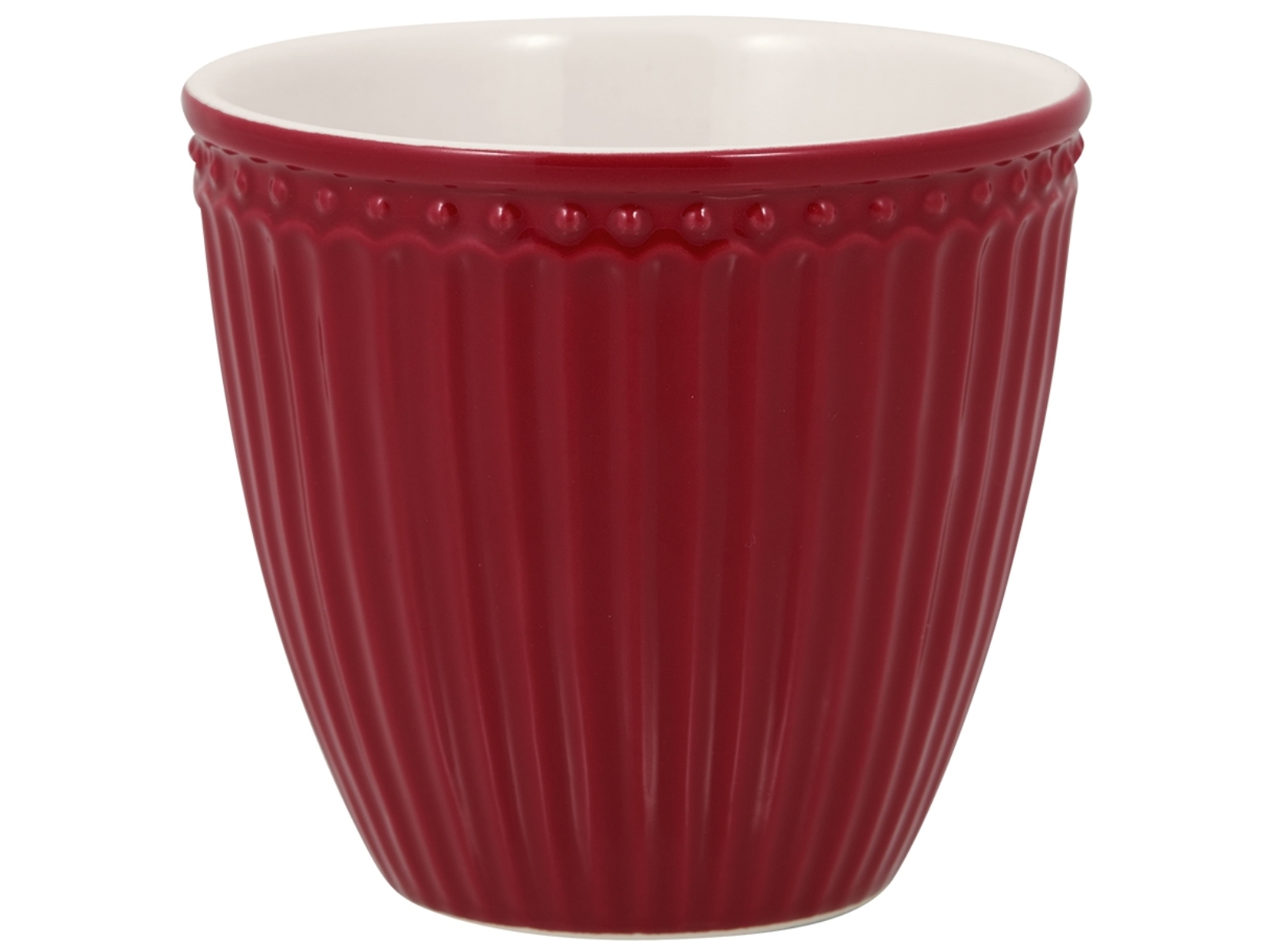 Greengate Alice Latte Cup claret red 0,35 l