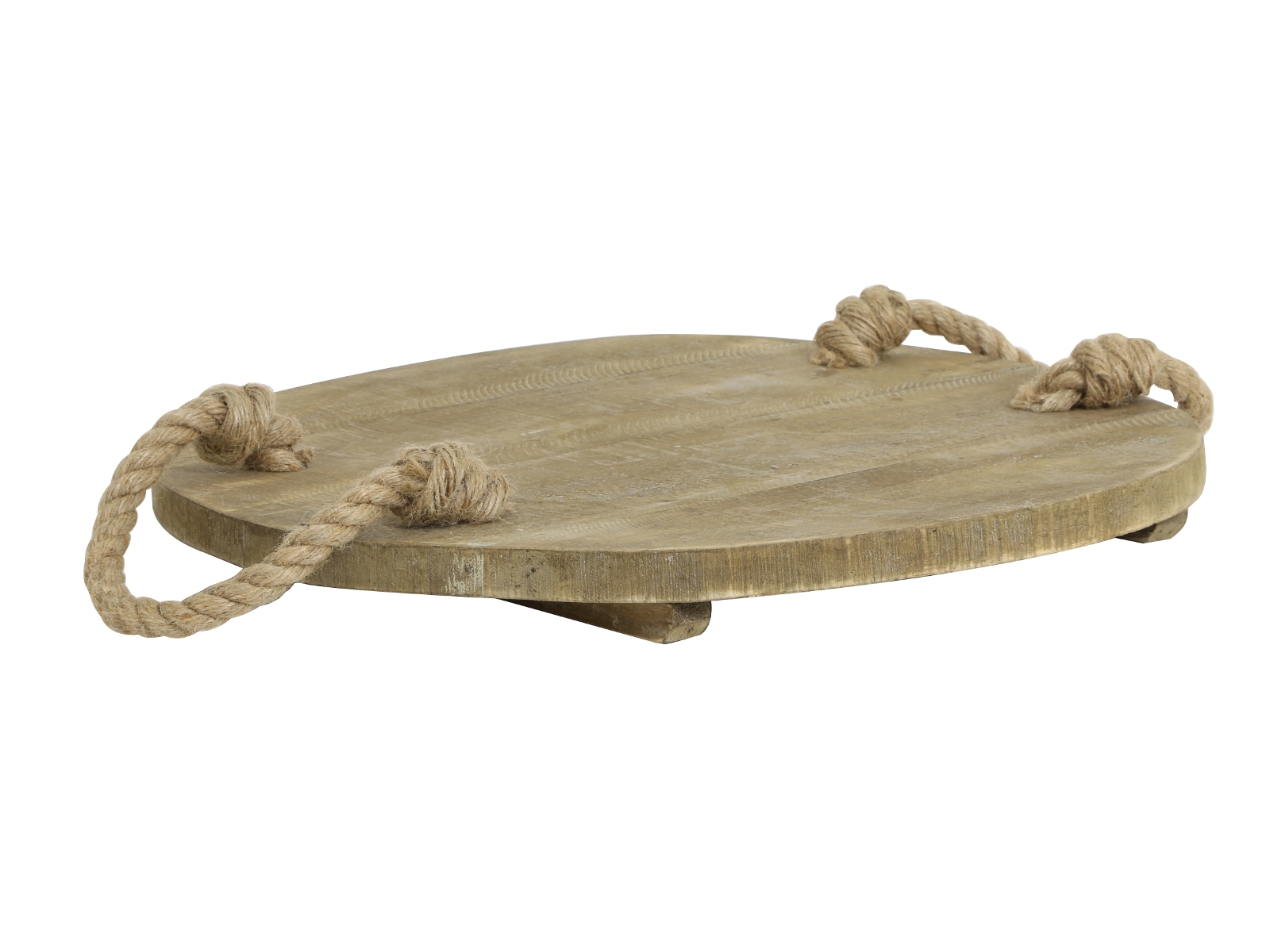 Light &amp; Living GRUYERE Holztablett 35 cm Freisteller