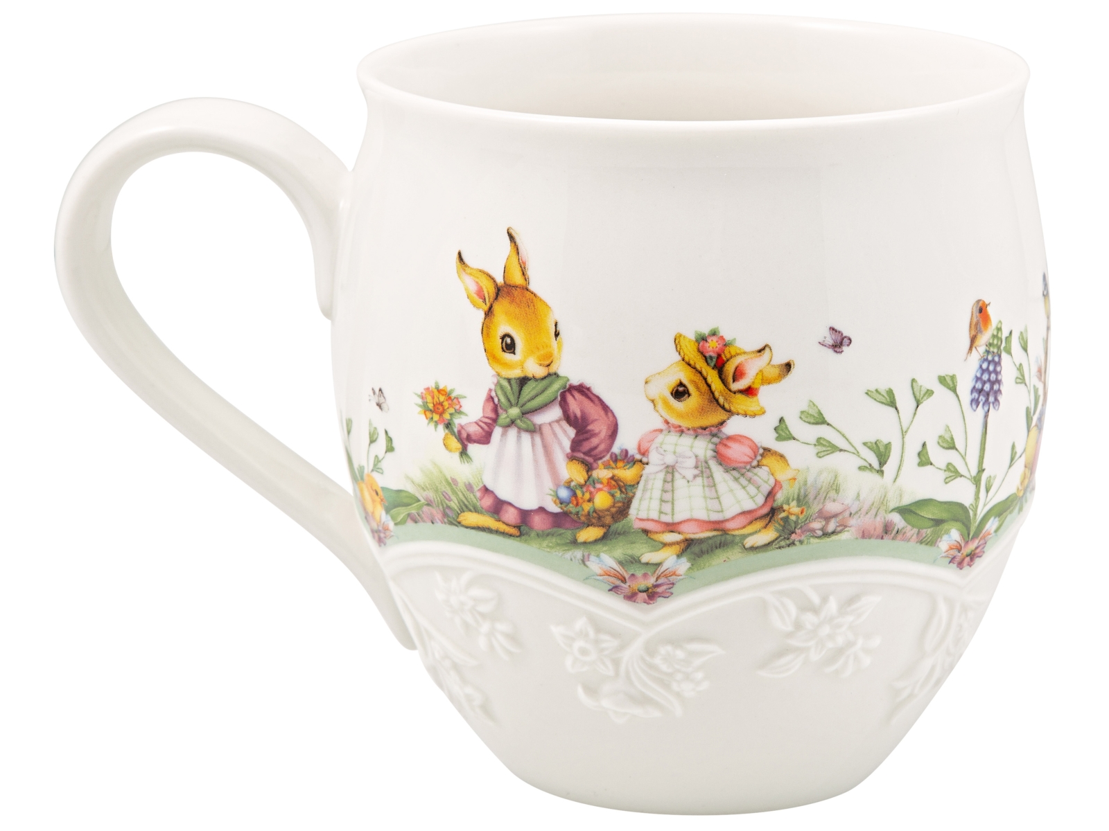 Villeroy & Boch Spring Fantasy Becher mit Henkel Blumenwiese 0,53l