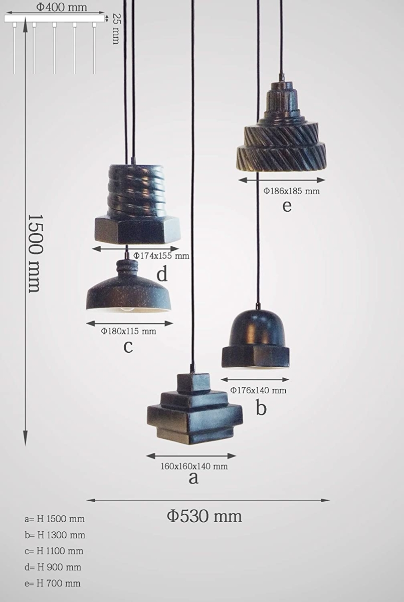 KARE Design Hängeleuchte Tool Spiral 53 cm Lifestyle