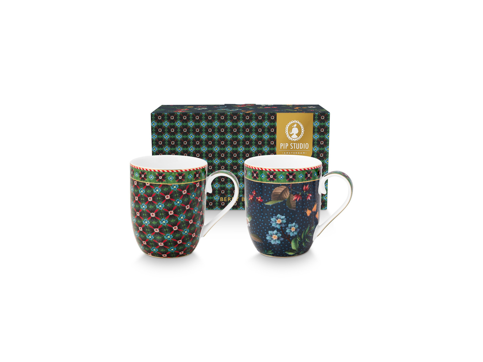 PIP STUDIO Berry Blues Tasse 145ml Set2 Freisteller 1