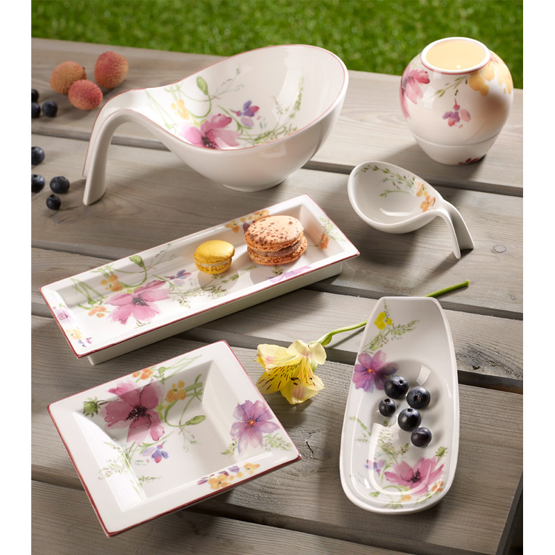 Villeroy & Boch Mariefleur Gifts Schale rechteckig 23,6 x 9,7 cm