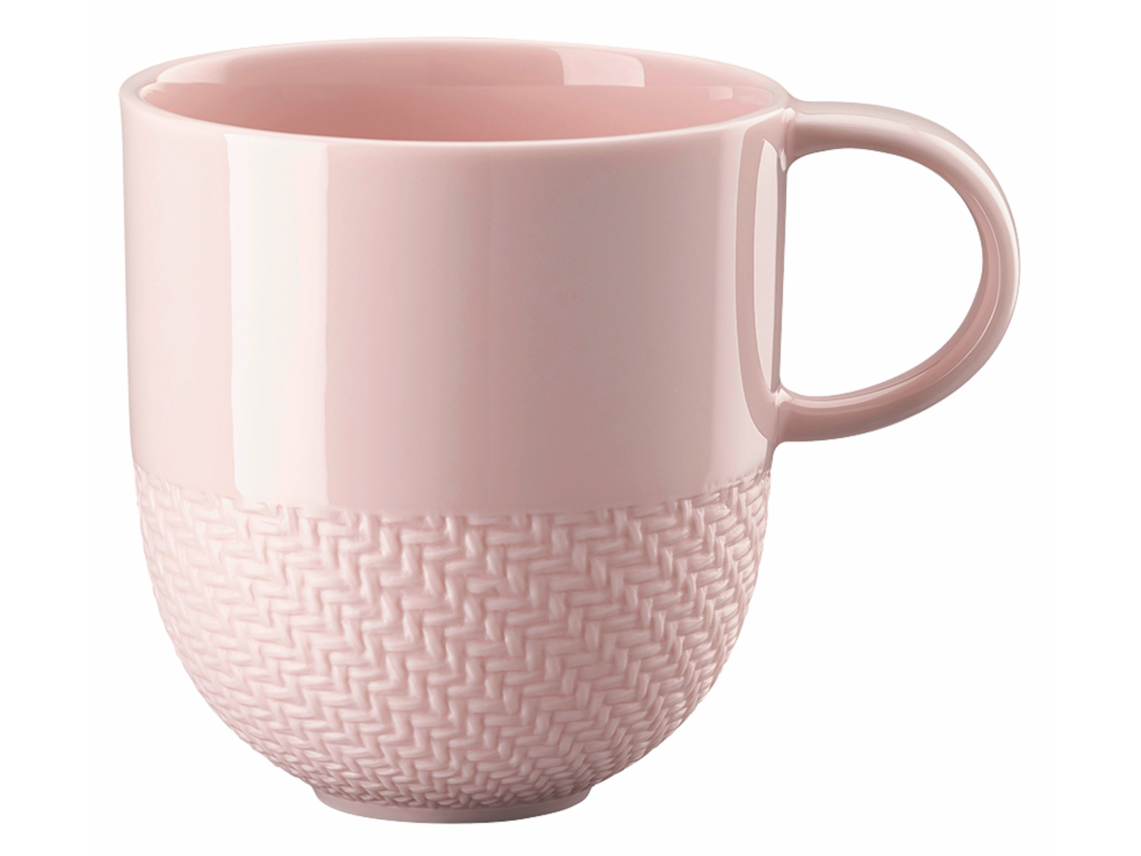 Rosenthal Kumi Rose tone Becher mit Henkel 0,33l Freisteller