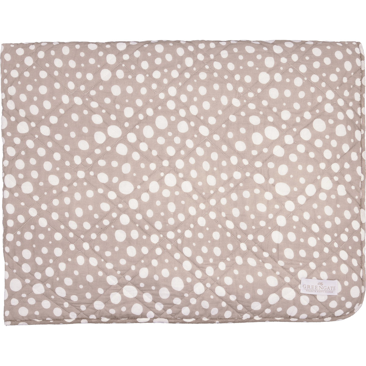 Greengate Neva Tagesdecke beige 180x230cm