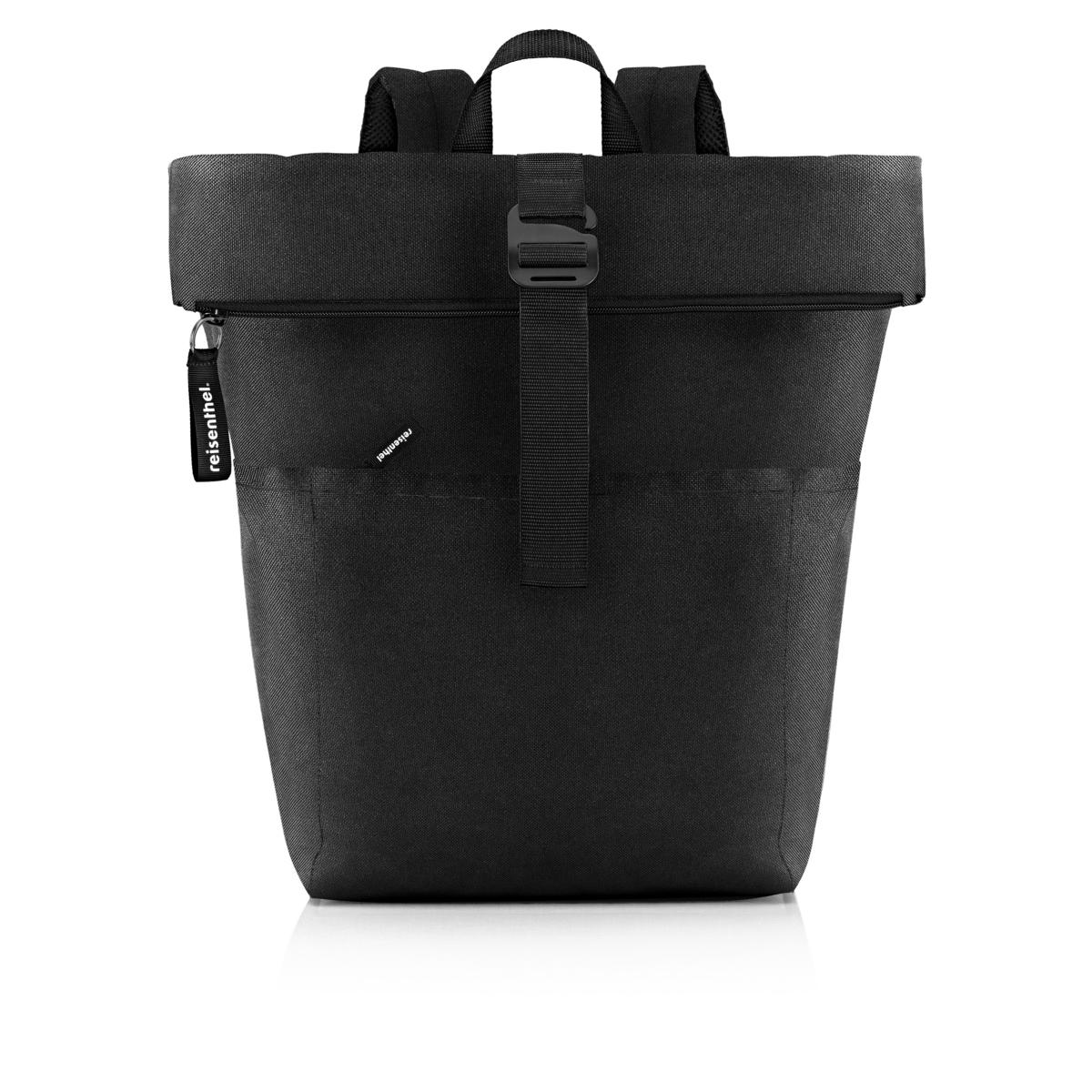 reisenthel rolltop backpack black Freisteller 1