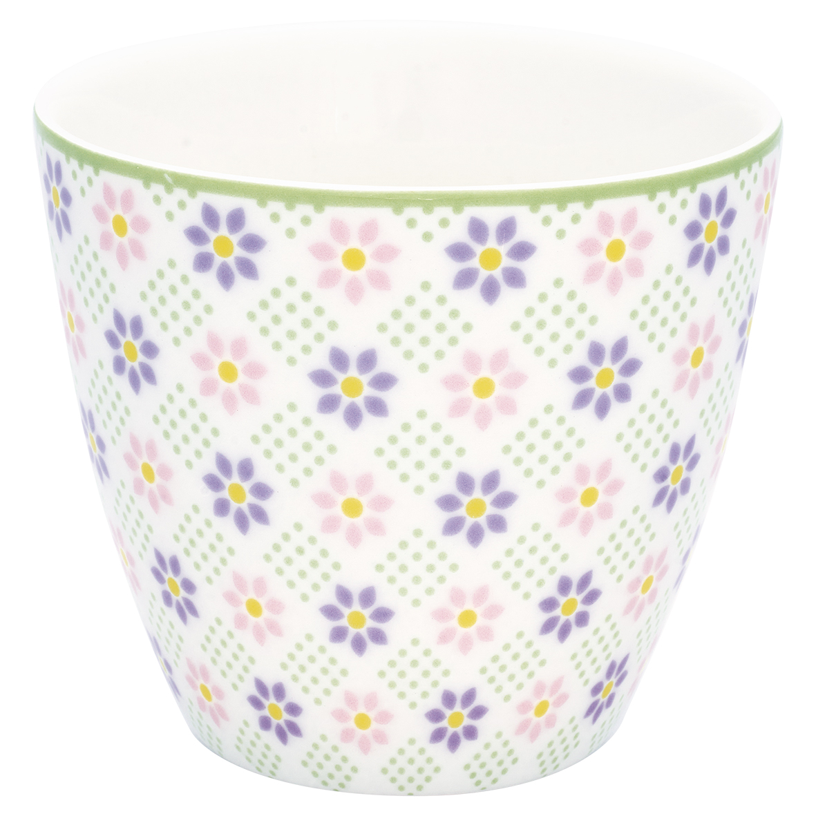 Greengate Sybille Latte Cup white 0,35l