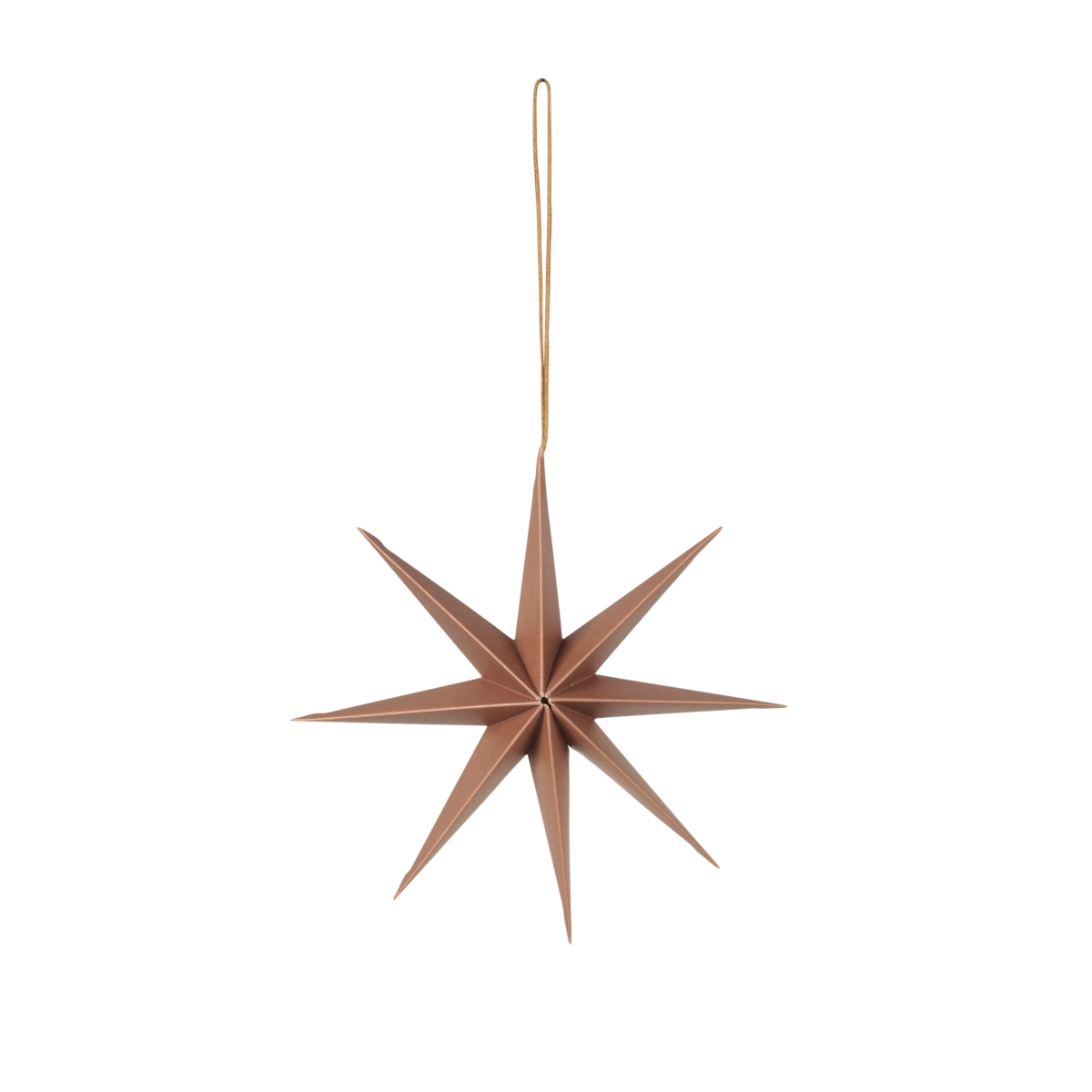 Broste Copenhagen STAR Papierhänger S indian tan 15 cm