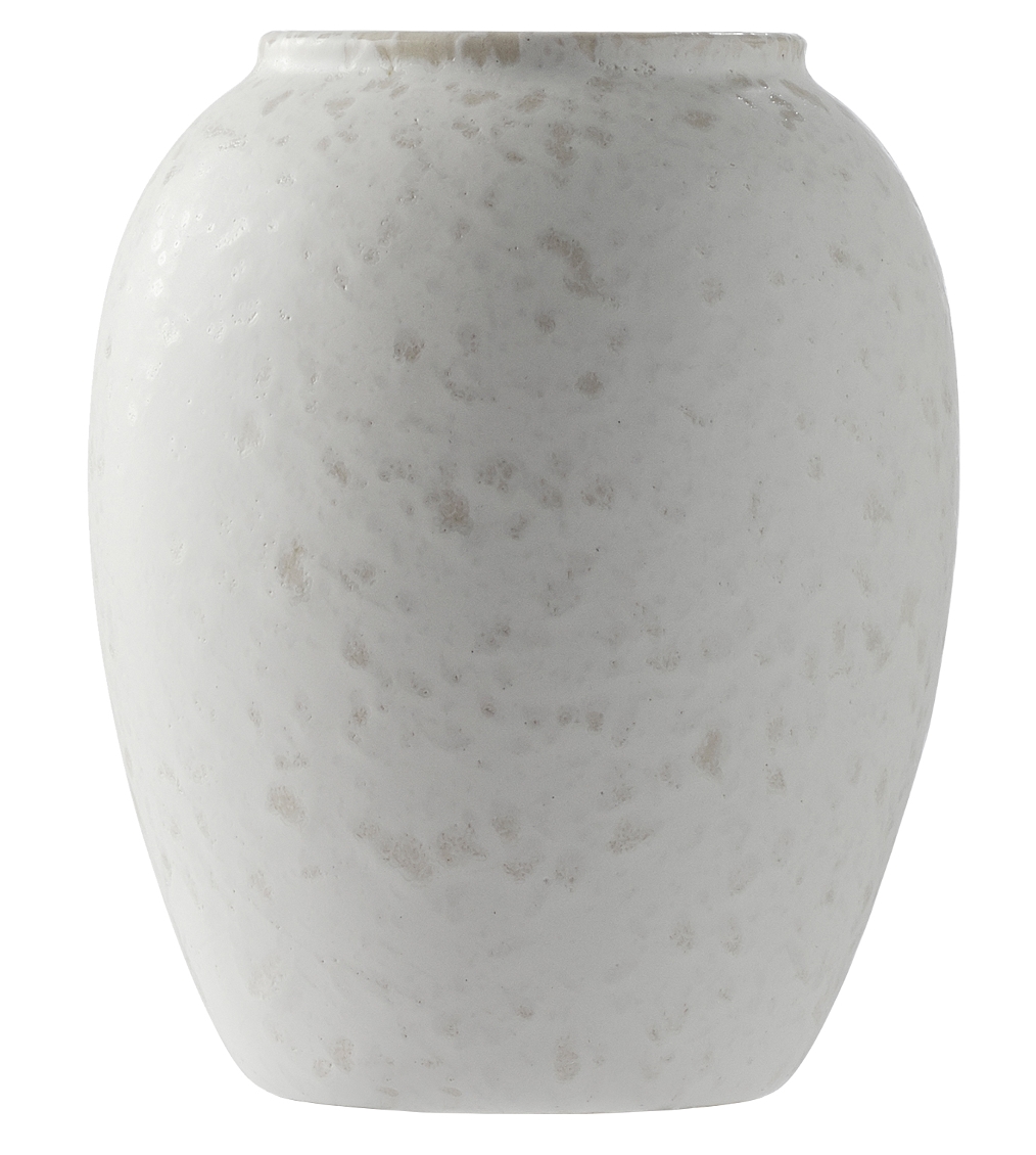 Bitz Vase matt cream 12,5 cm
