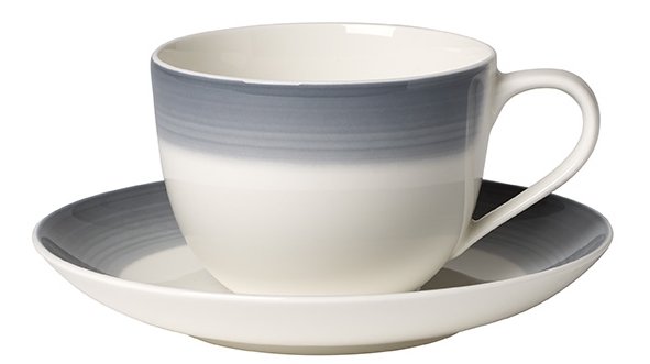 Villeroy &amp; Boch Colourful Life Cosy Grey Kaffeetasse 2tlg.