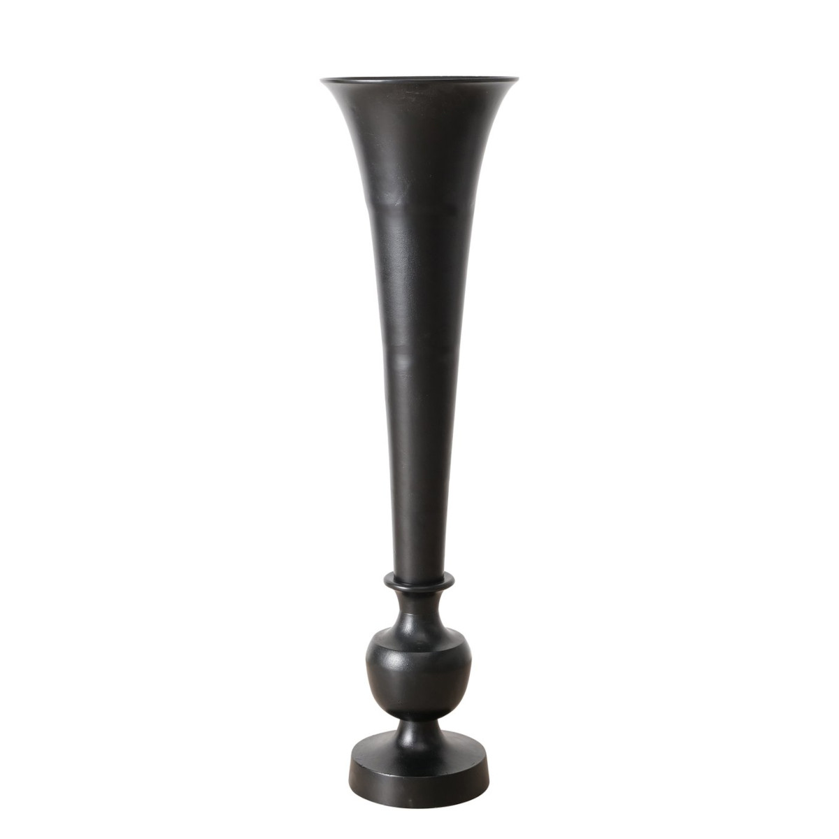 Boltze Basuma Vase schwarz matt 148cm (1 Stück)