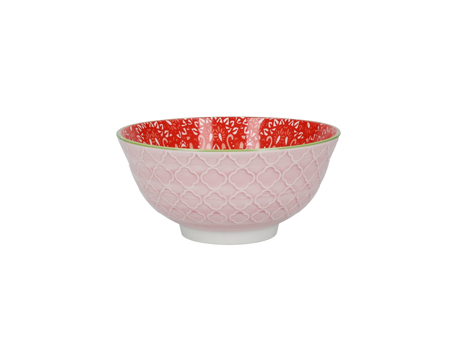 KitchenCraft Bowl Red Damask 15,7 cm