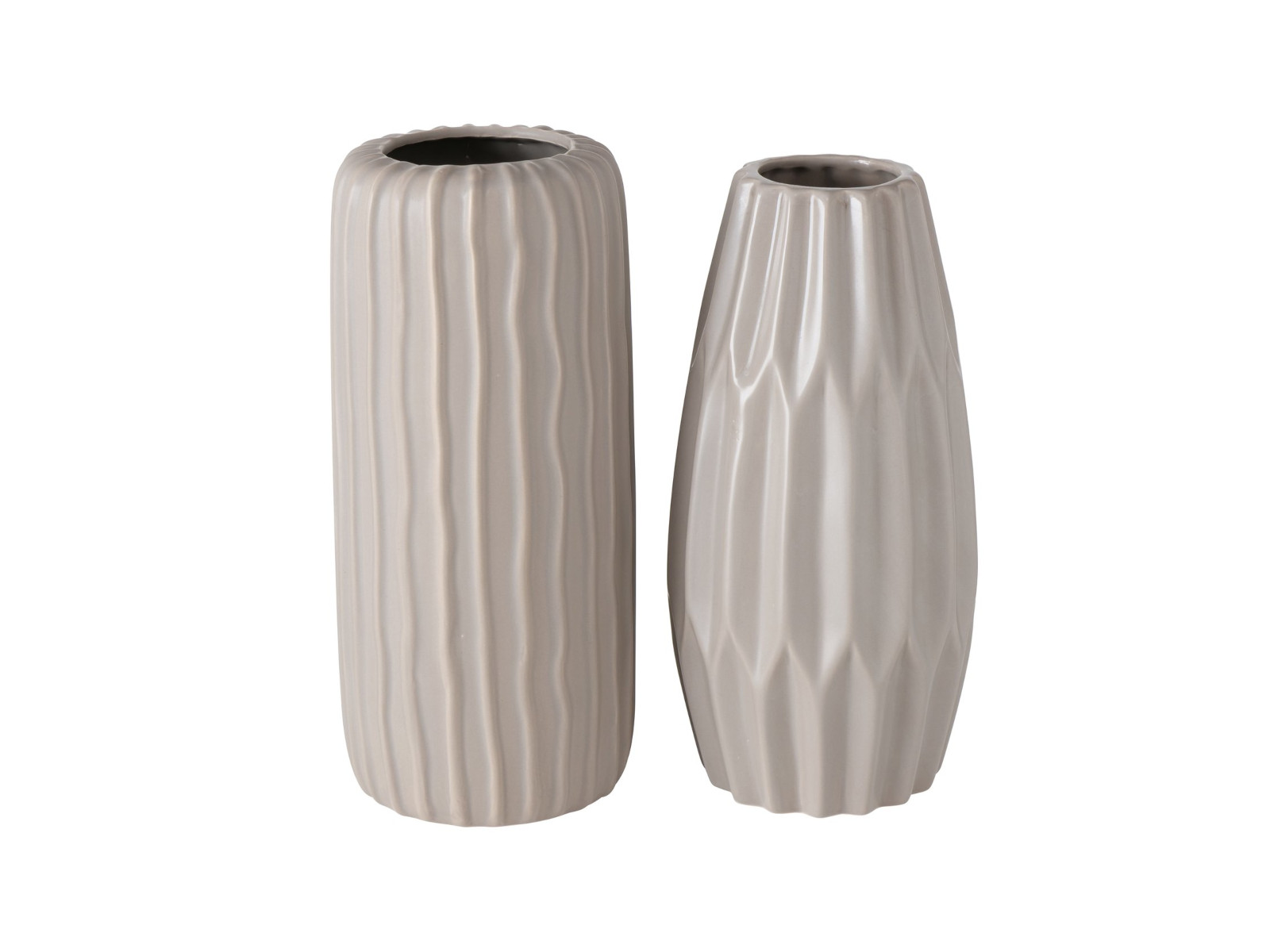 Boltze Aquarel Vase beige 25,5 cm sortiert (1Stück) Freisteller