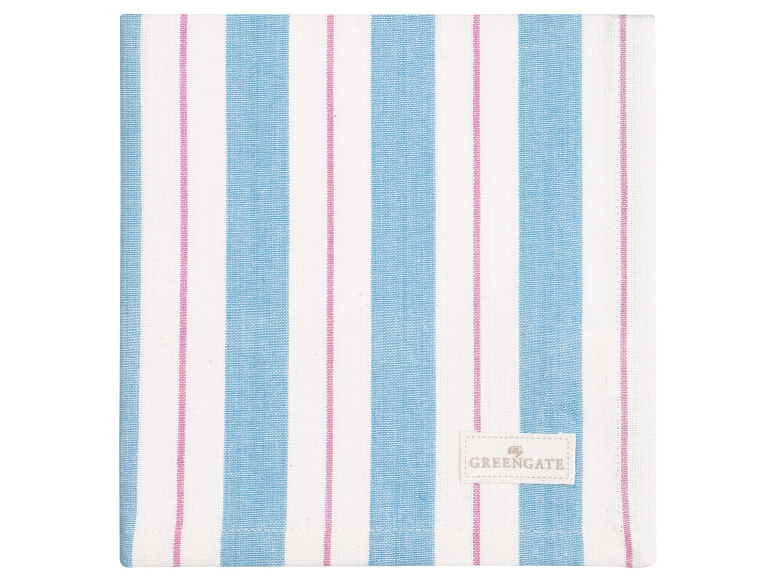 Greengate Elinor Stoffserviette pale blue 40x40cm Freisteller 1