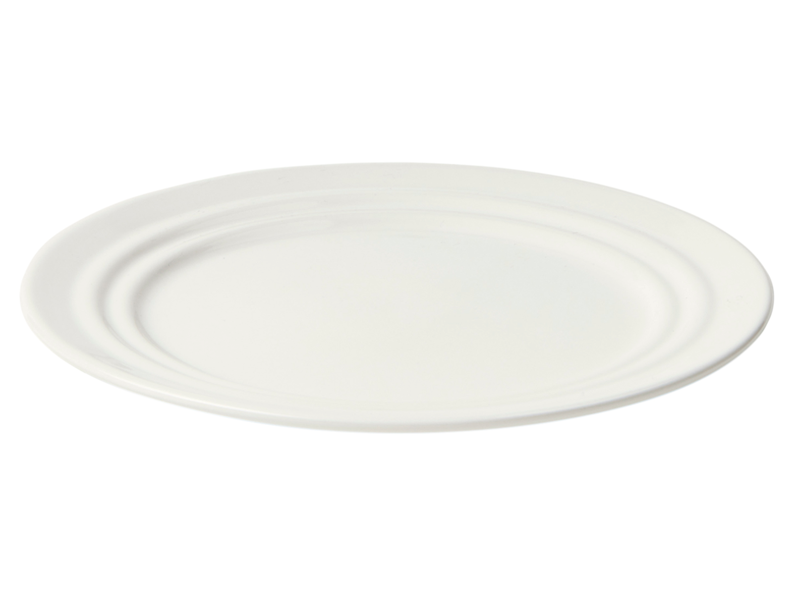 Broste Copenhagen Stevns Brotteller chalk white 16cm Freisteller 2