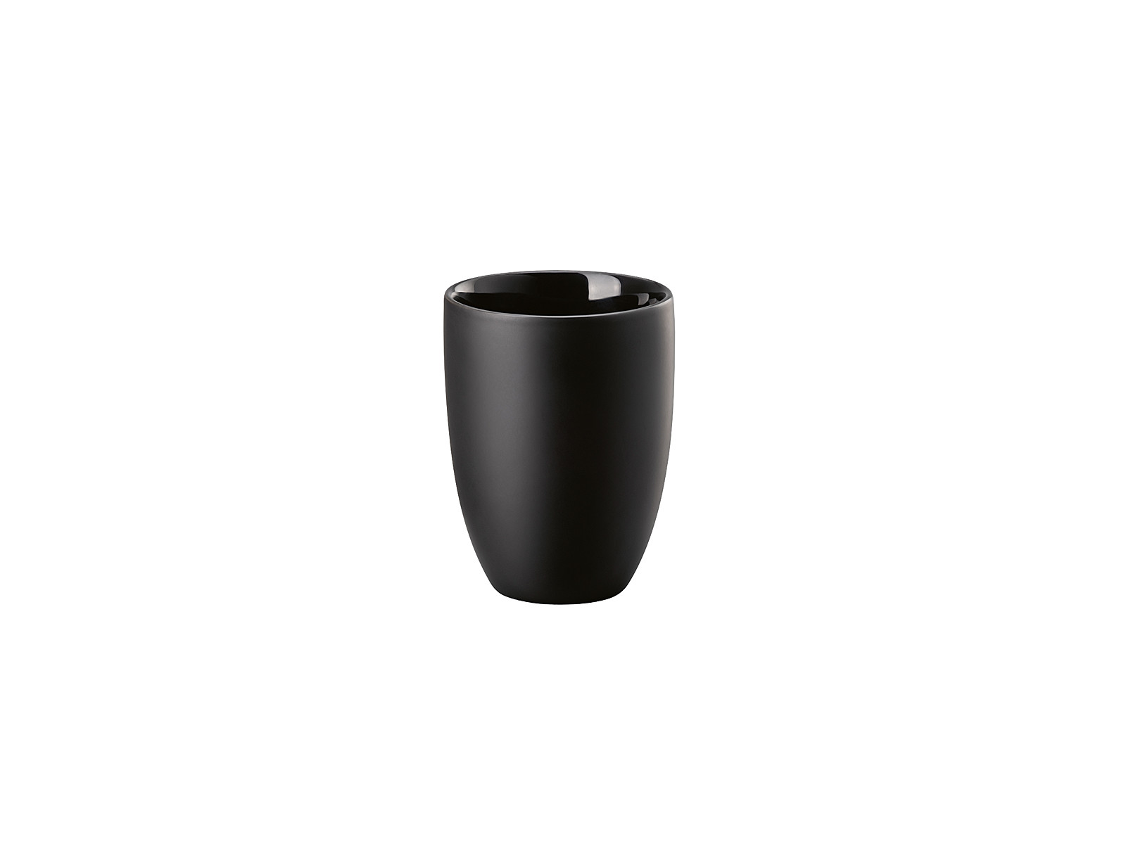 Rosenthal the mug+ Becher doppelwandig delicate black 0,3l Freisteller 