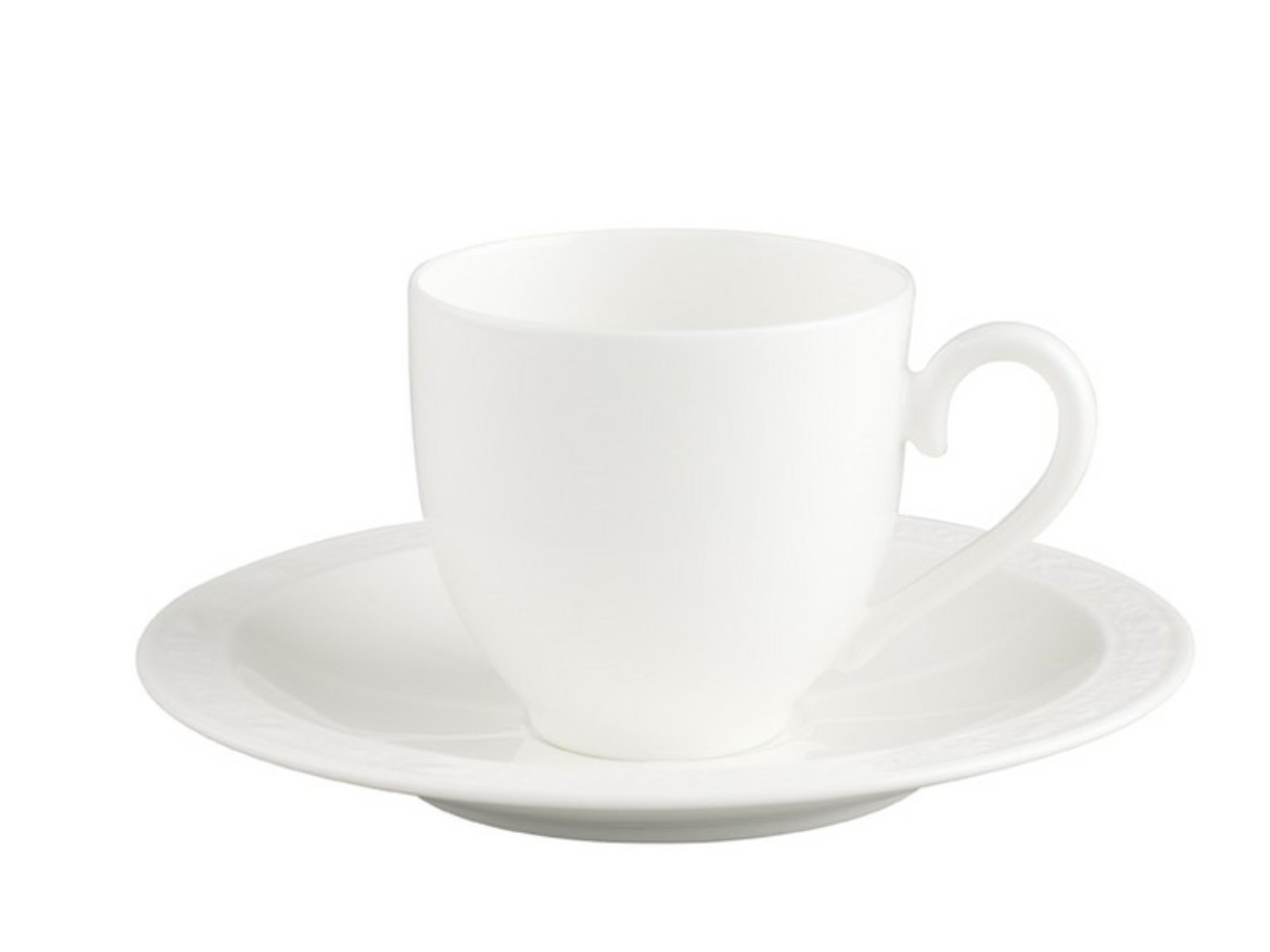 Villeroy & Boch White Pearl Mokka-/Espressotasse 2tlg.