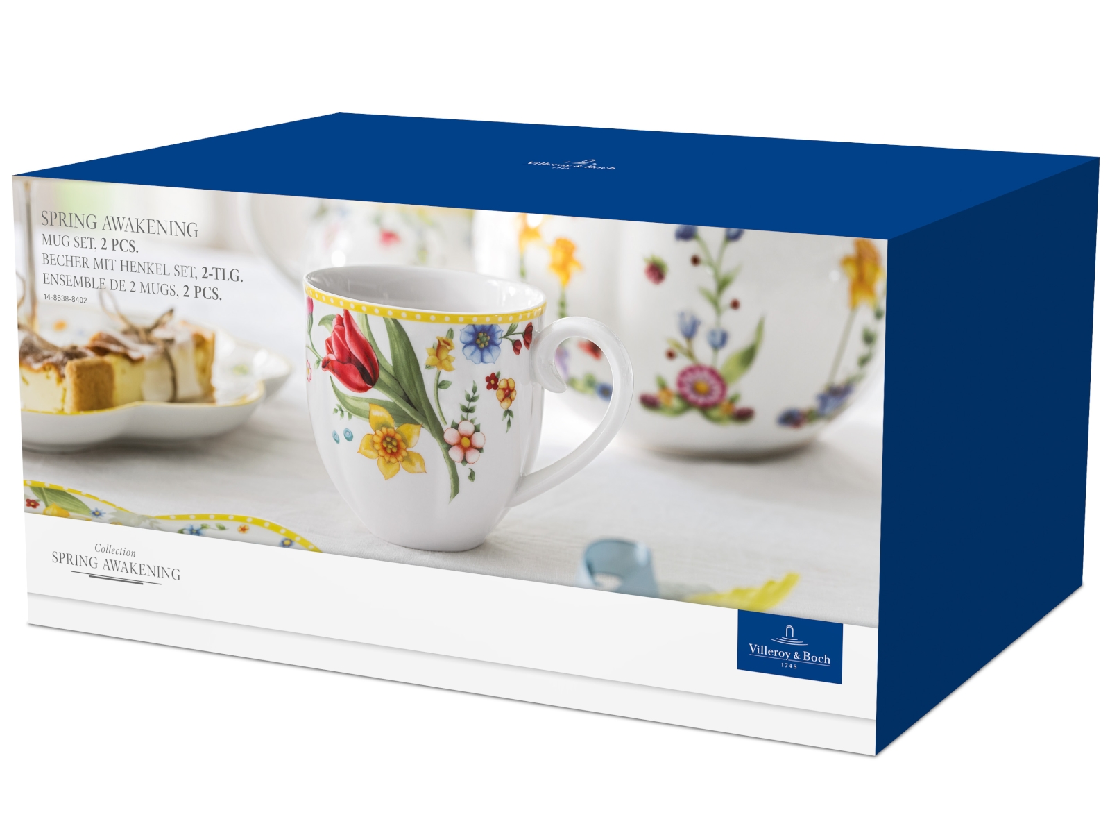 Villeroy & Boch Spring Awakening Becher mit Henkel Set 2tlg.