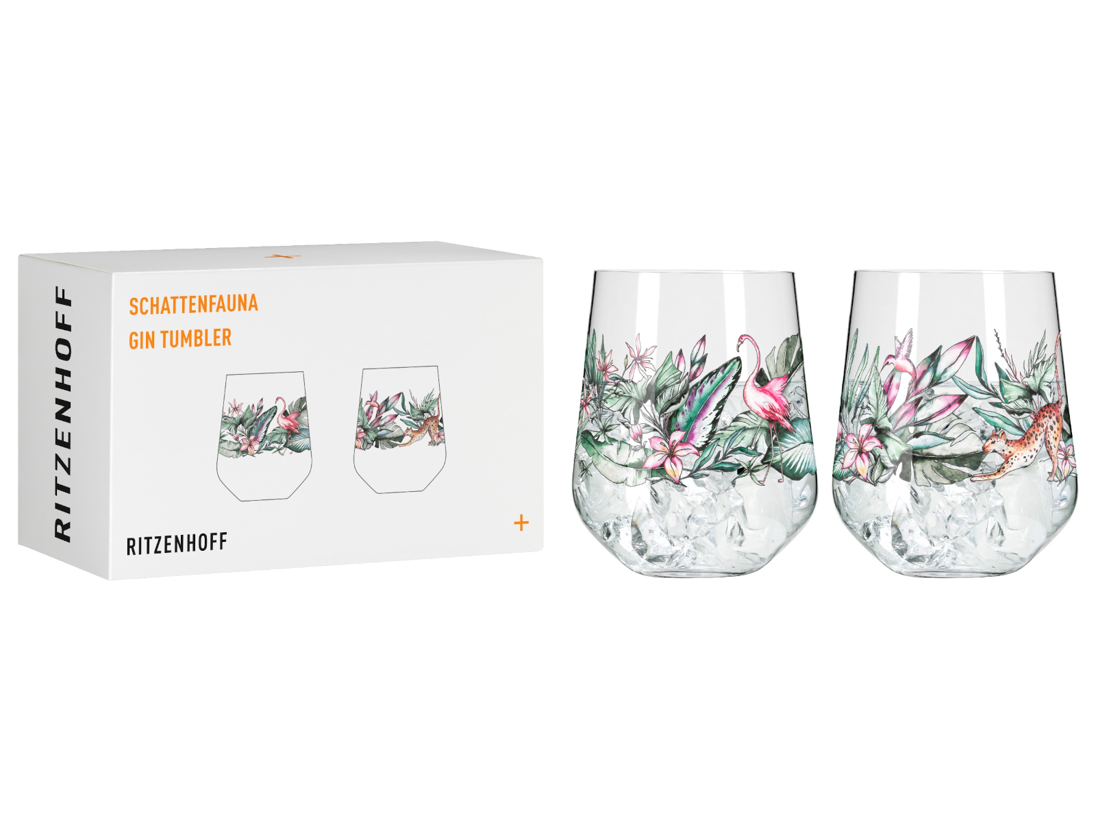 RITZENHOFF Schattenfauna Gin Tumbler 2er Set H24 #5 #6 Freisteller 4