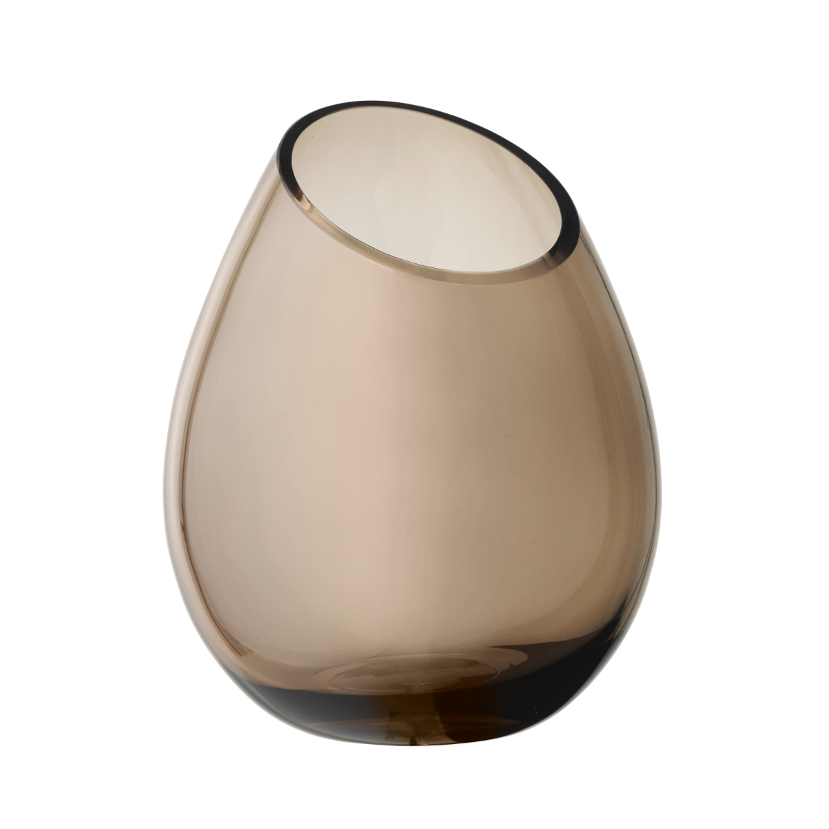 Blomus DROP Vase coffee 16,7 cm