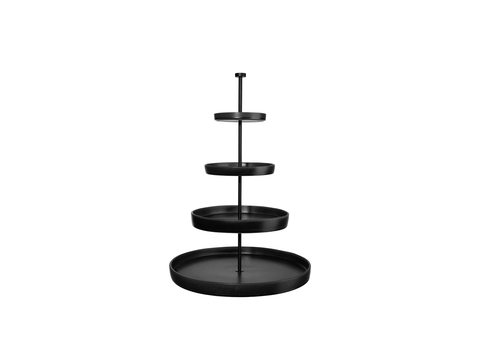 ASA Selection Grande Etagere black iron  Ø 41/28/20/14,5 x H 61 cm