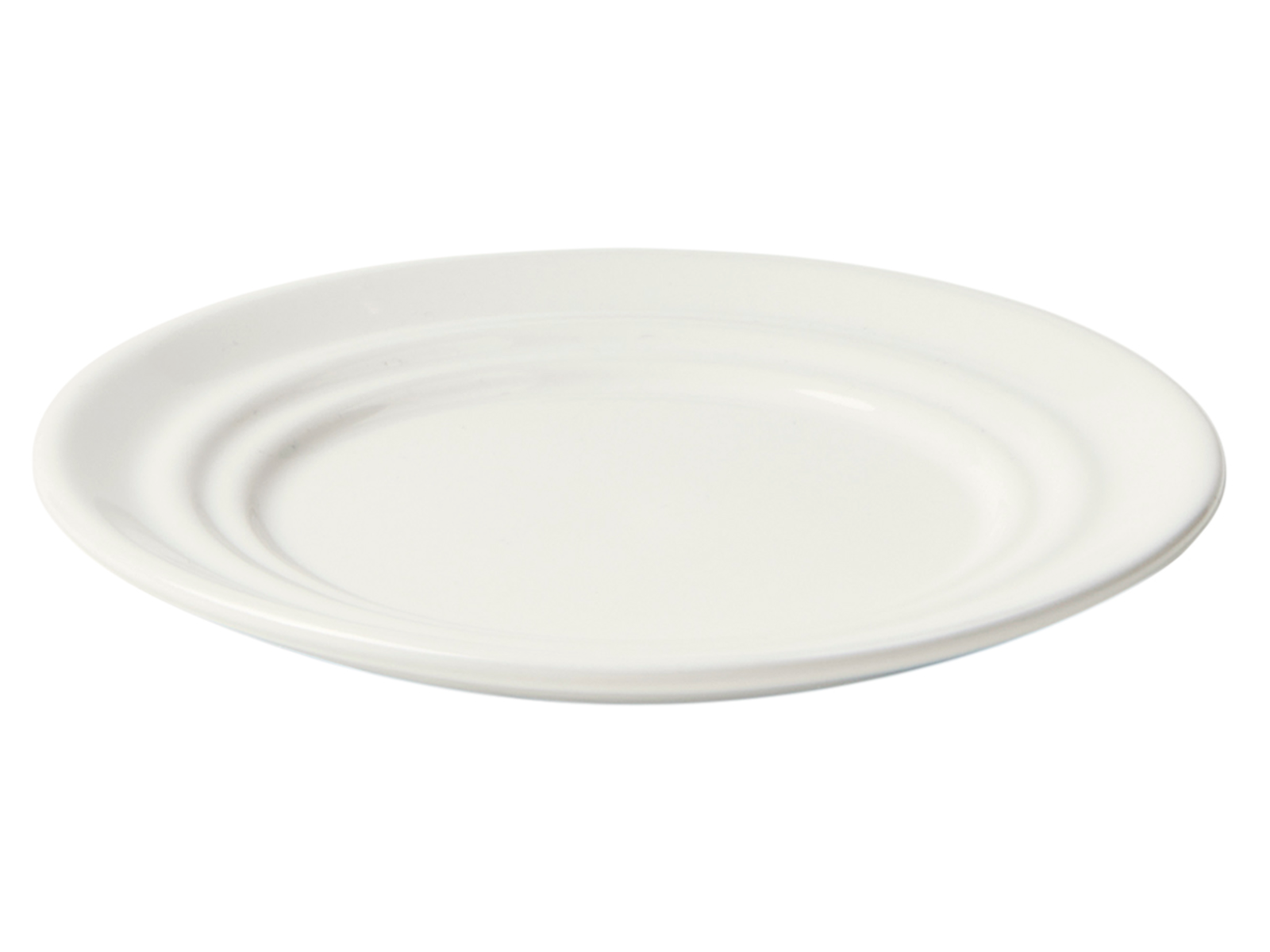 Broste Copenhagen Stevns Brotteller chalk white 12,5cm Freisteller 2