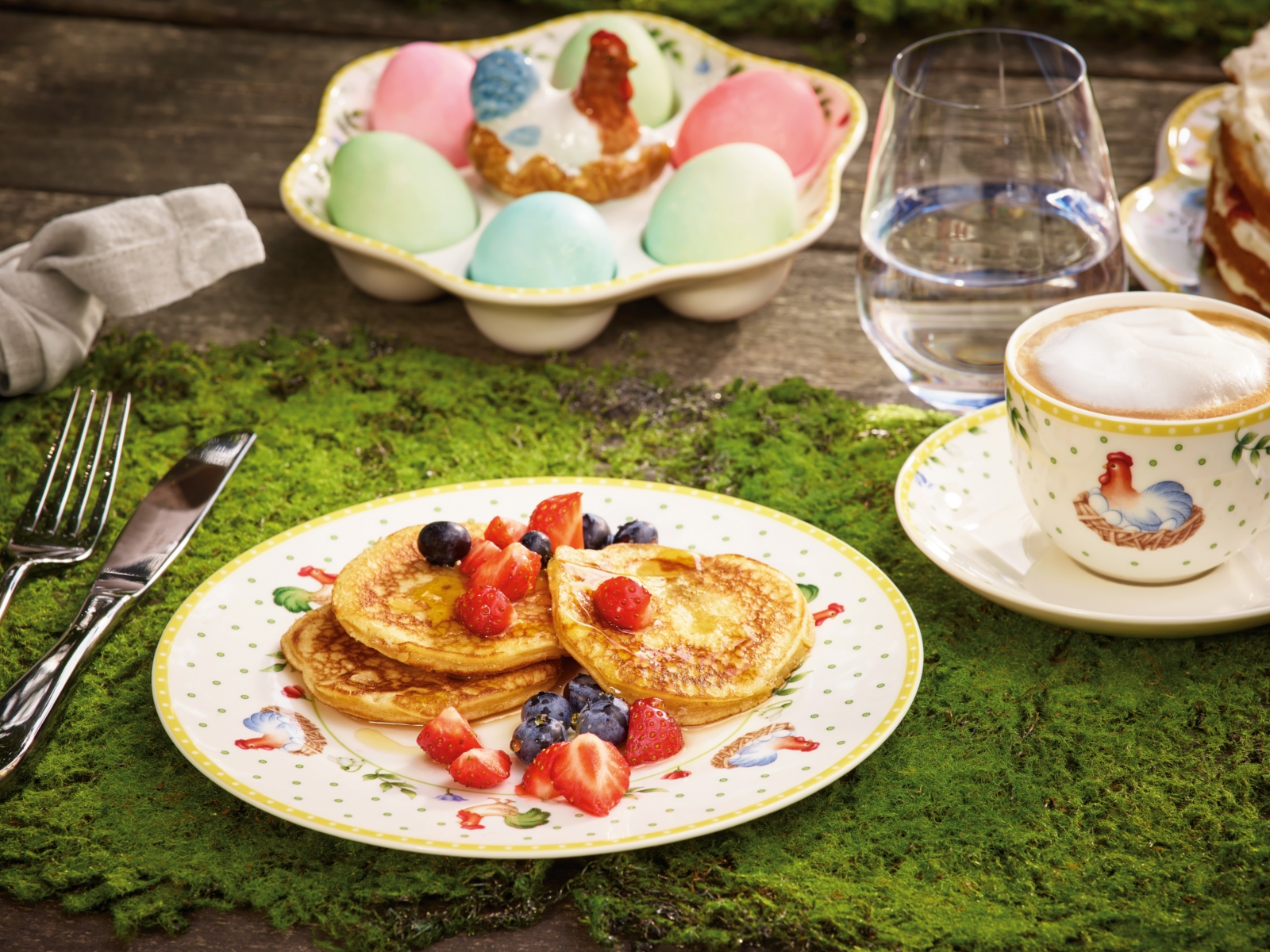 Villeroy & Boch Spring Awakening Eierteller Hahn & Henne