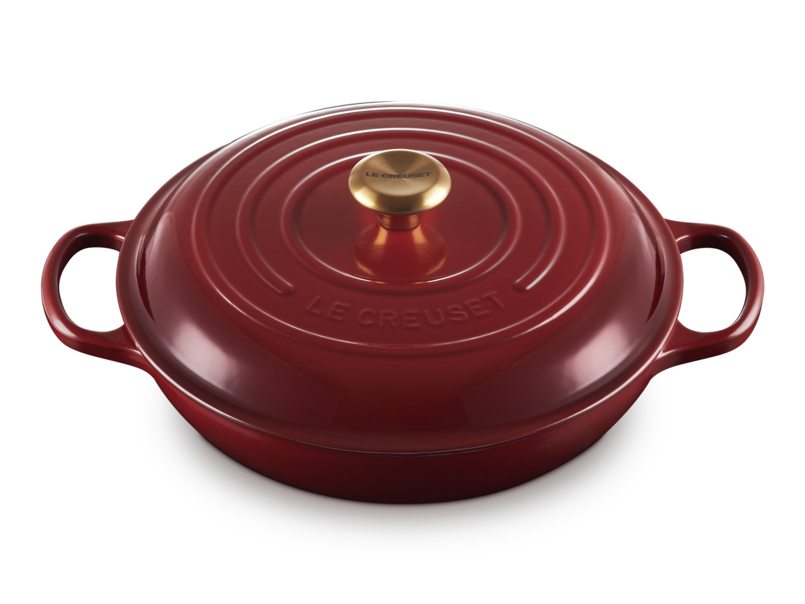 Le Creuset Gourmet-Profitopf Signature rund rhone 30cm 2