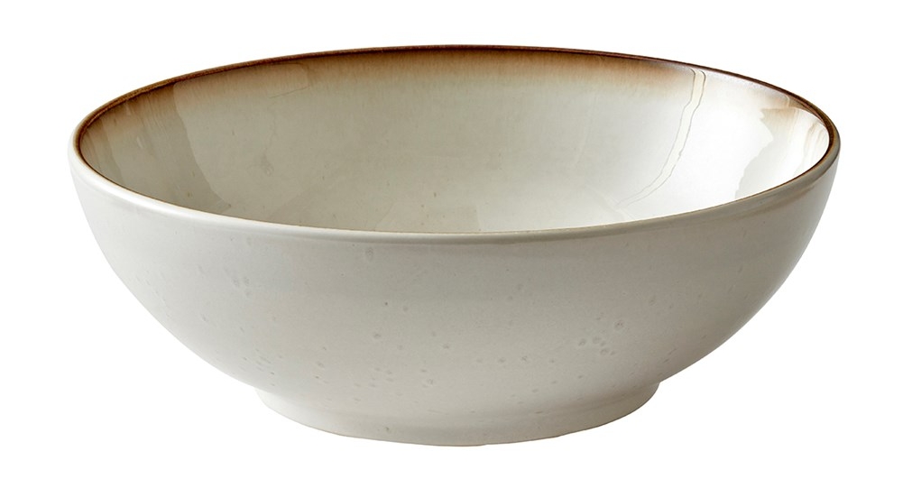 Bitz Salatbowl cream / cream 30 cm