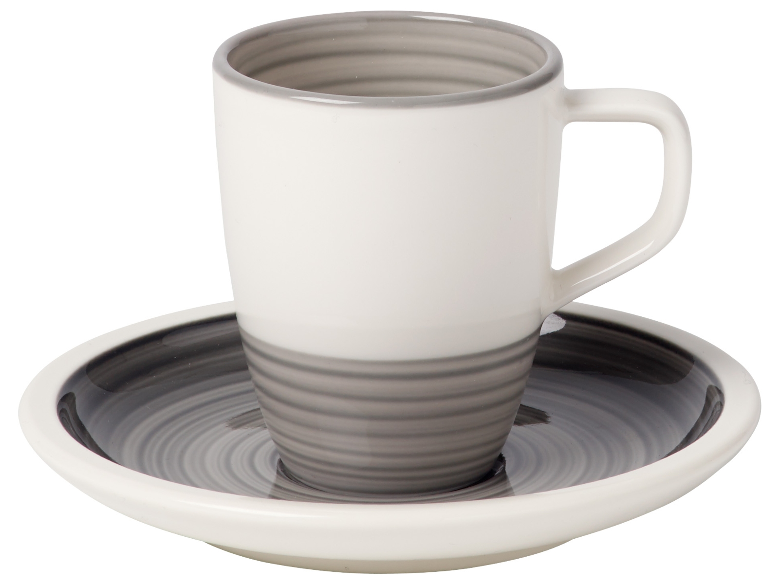 Villeroy &amp; Boch Manufacture gris Mokka-/Espressotasse 2tlg.