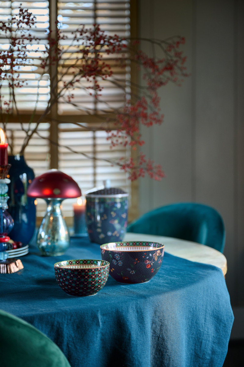 PIP STUDIO Berry Blues Bowl clover green 12cm Lifestyle 2