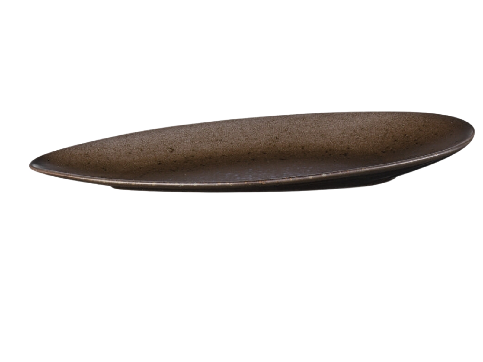 ASA CUBA ovale Platte marone 40 cm
