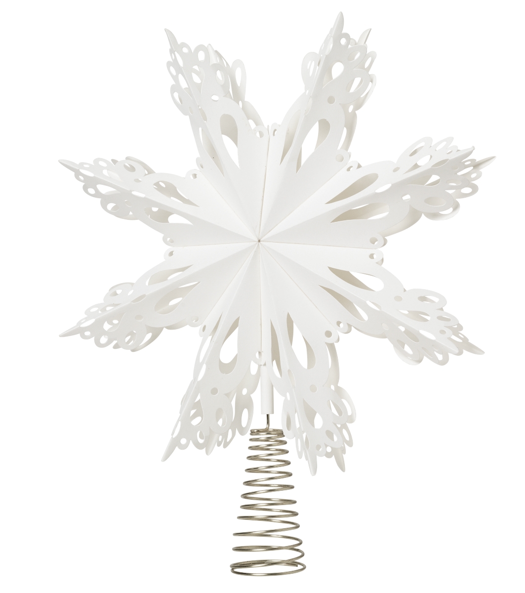 Broste Copenhagen CHRISTMAS STAR Baumspitze Papier white 30 cm