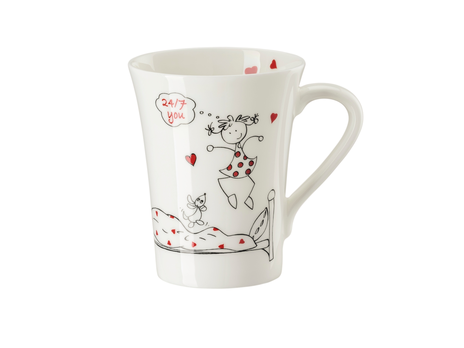 Hutschenreuther My Mug Friends - 24/7 Becher mit Henkel 0,4 l