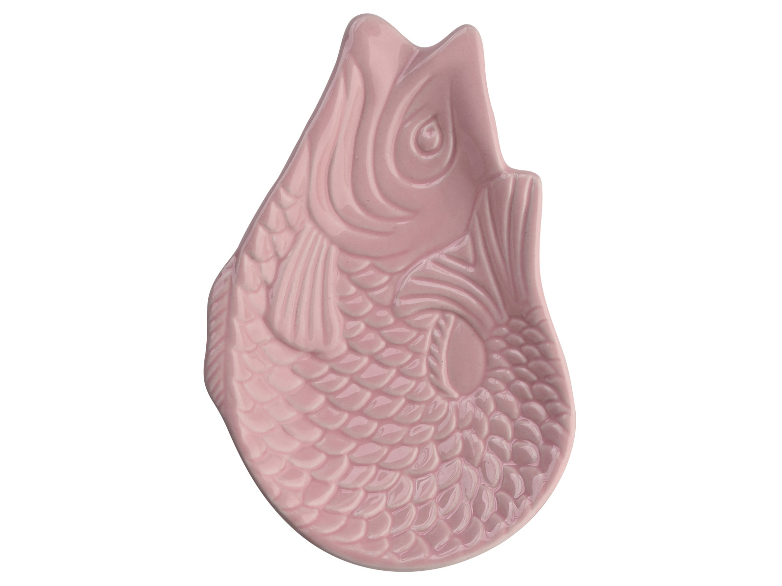 Giftcompany Monsieur Carafon Fisch Dekoteller sea pink 12,5x8,3cm