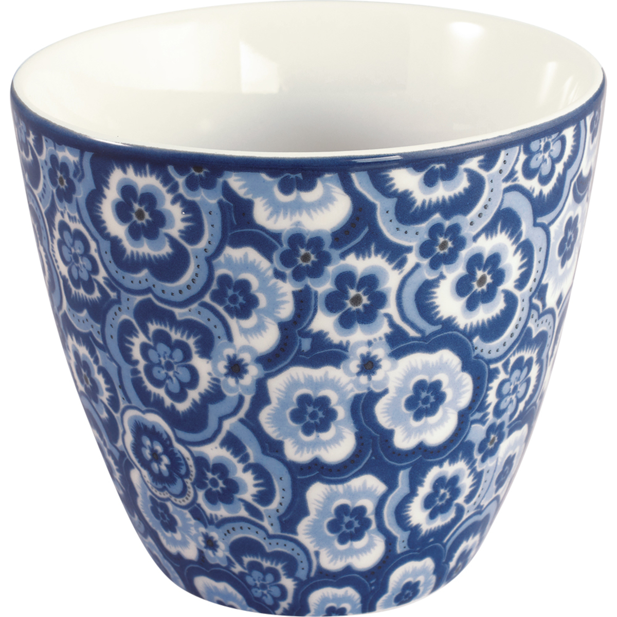 Greengate Selma Latte Cup blau 0,35l