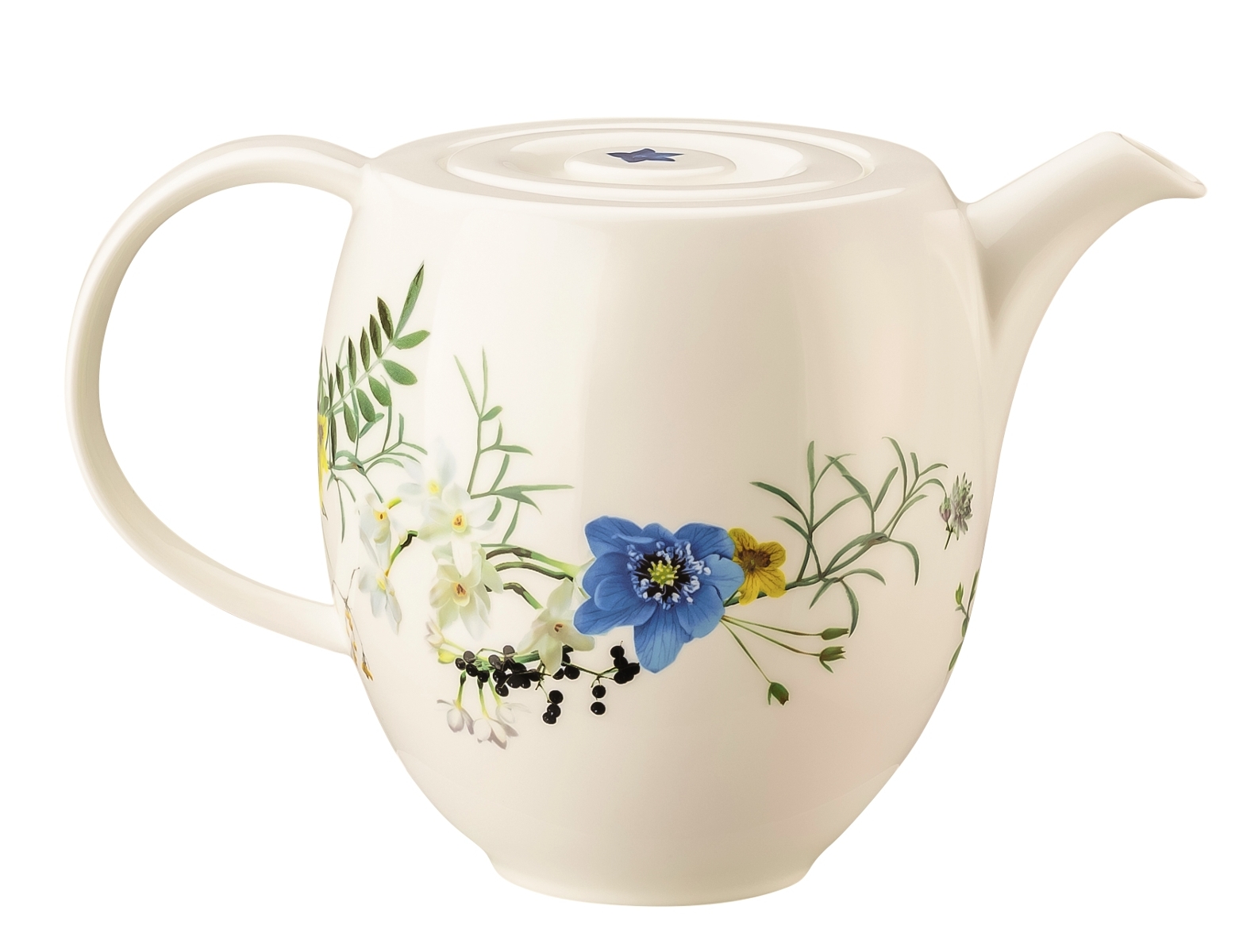 Rosenthal Brillance Fleurs des Alpes Kaffeekanne 6 P.