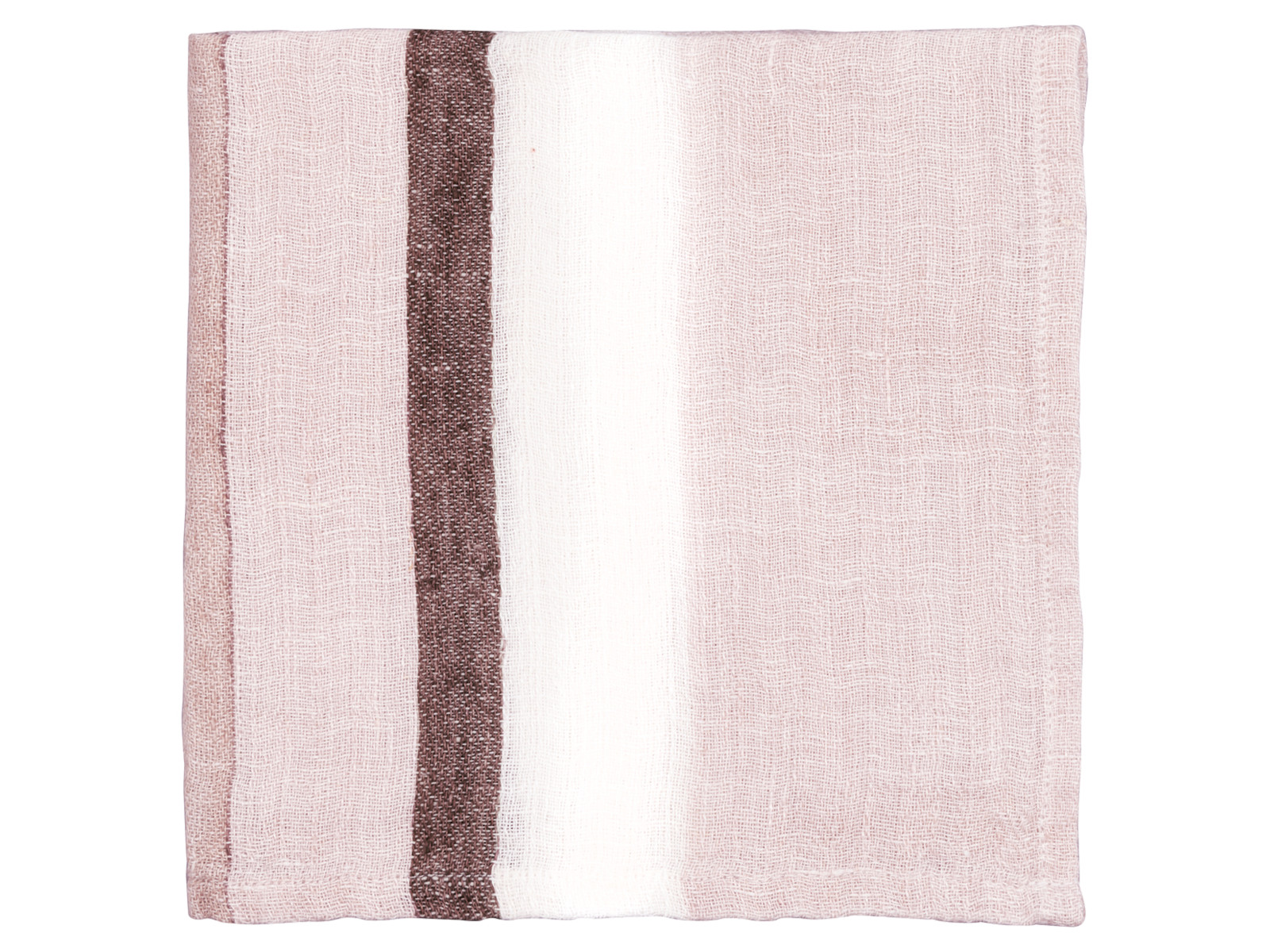 Greengate Mannie Leinen Serviette  dusty rose 40x40cm