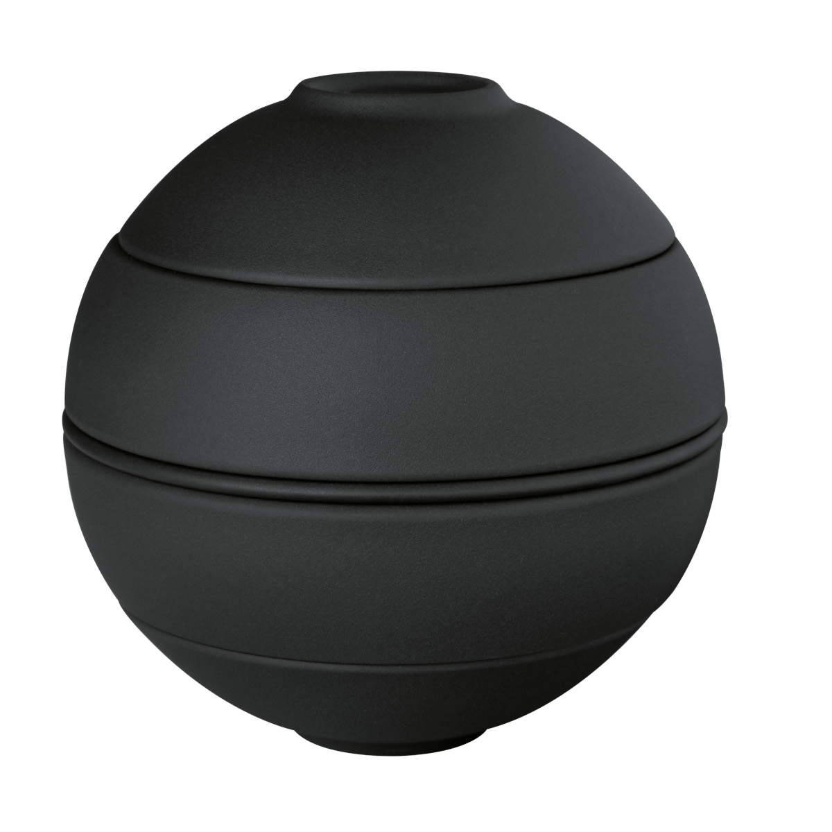 4003686440197 Villeroy &amp; Boch Iconic La petite Boule black Ø14cm Freisteller 1