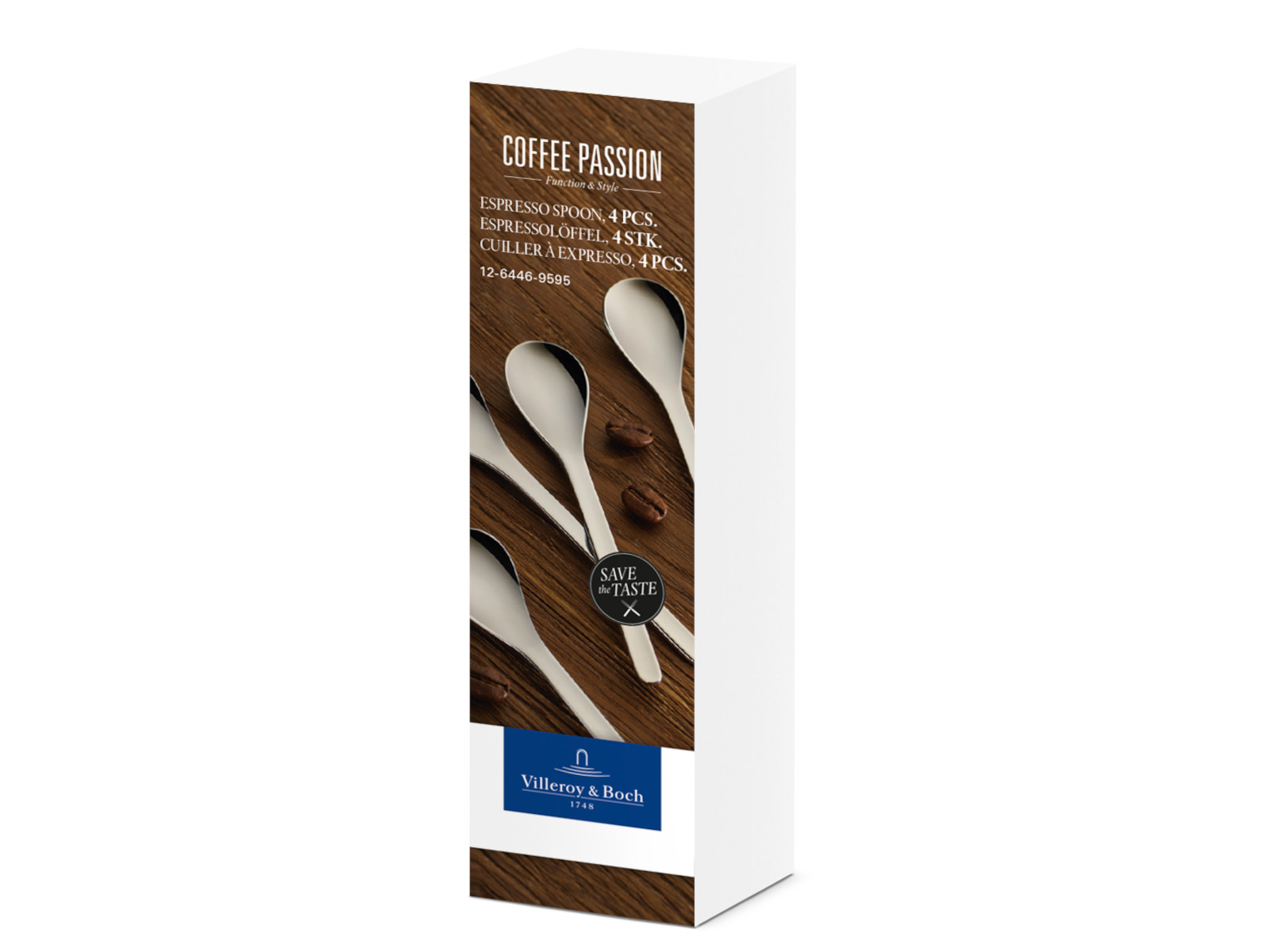 Villeroy &amp; Boch Coffee Passion Espressolöffel 4tlg Freisteller 3