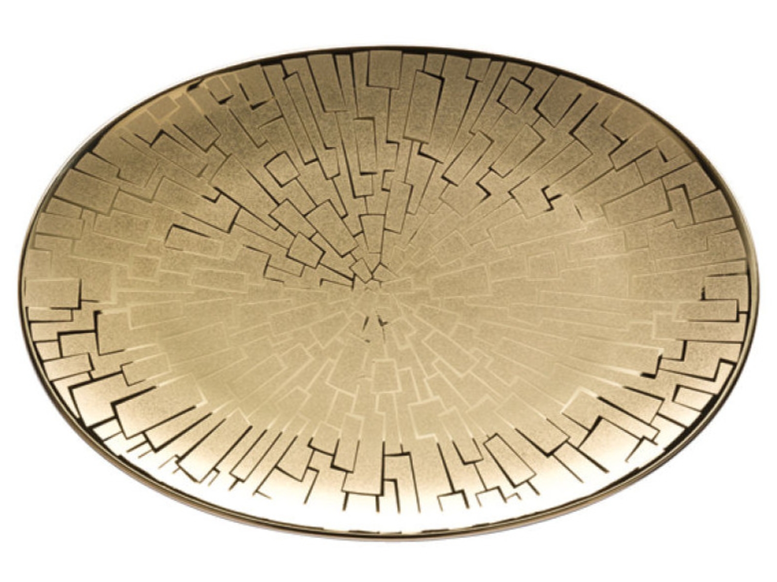 Rosenthal TAC Gropius Skin Gold Platte 18 cm