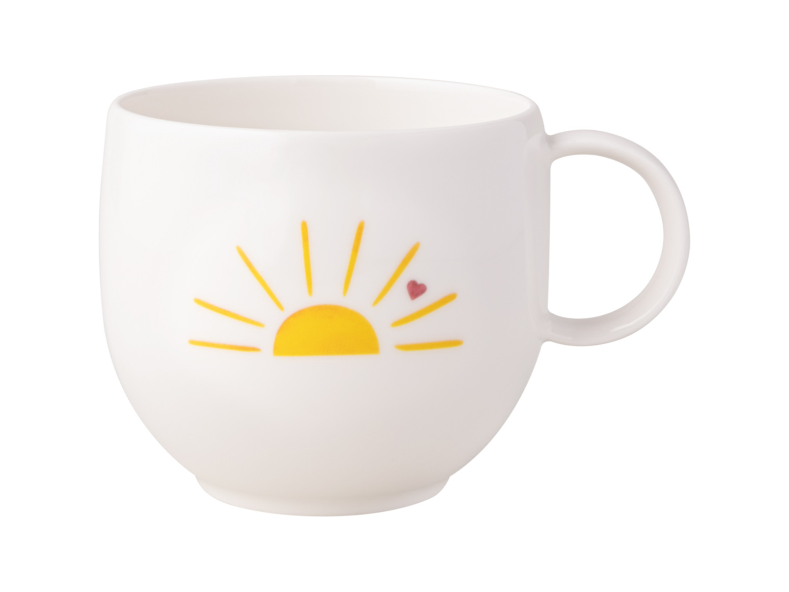 Villeroy &amp; Boch With Love Henkelbecher Hello Sunshine 0,29l Freisteller 