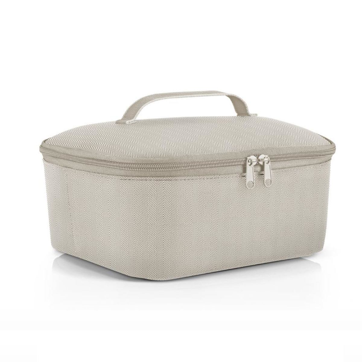 reisenthel coolerbag M pocket herringbone sand Freisteller 1