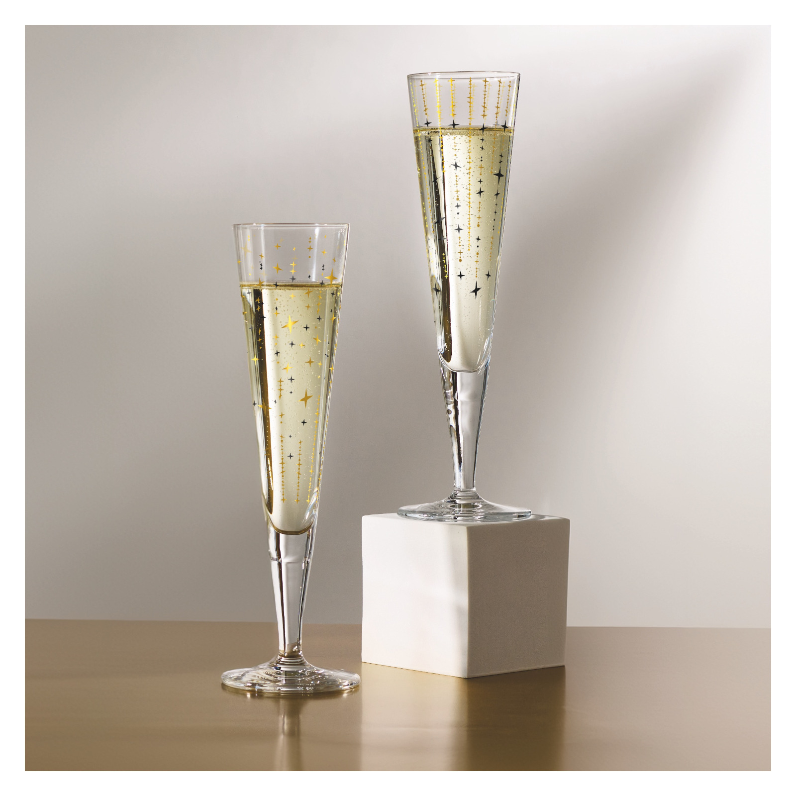 RITZENHOFF Goldnacht Champagnerglas 2er Set (S. Eikler) H24 Lifestyle