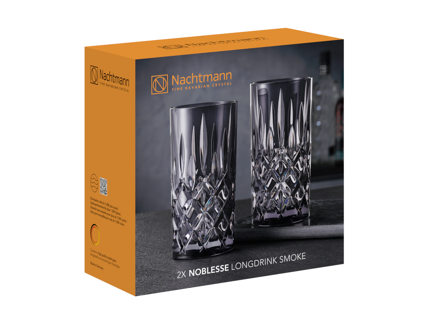 Nachtmann Noblesse Longdrink Smoke Set 2tlg Freisteller 1