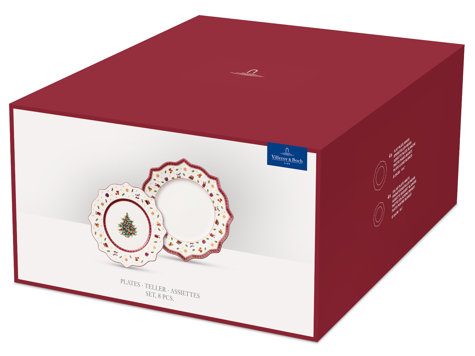 Villeroy &amp; Boch Toy's Delight  Teller Set 8tlg. Freisteller 2