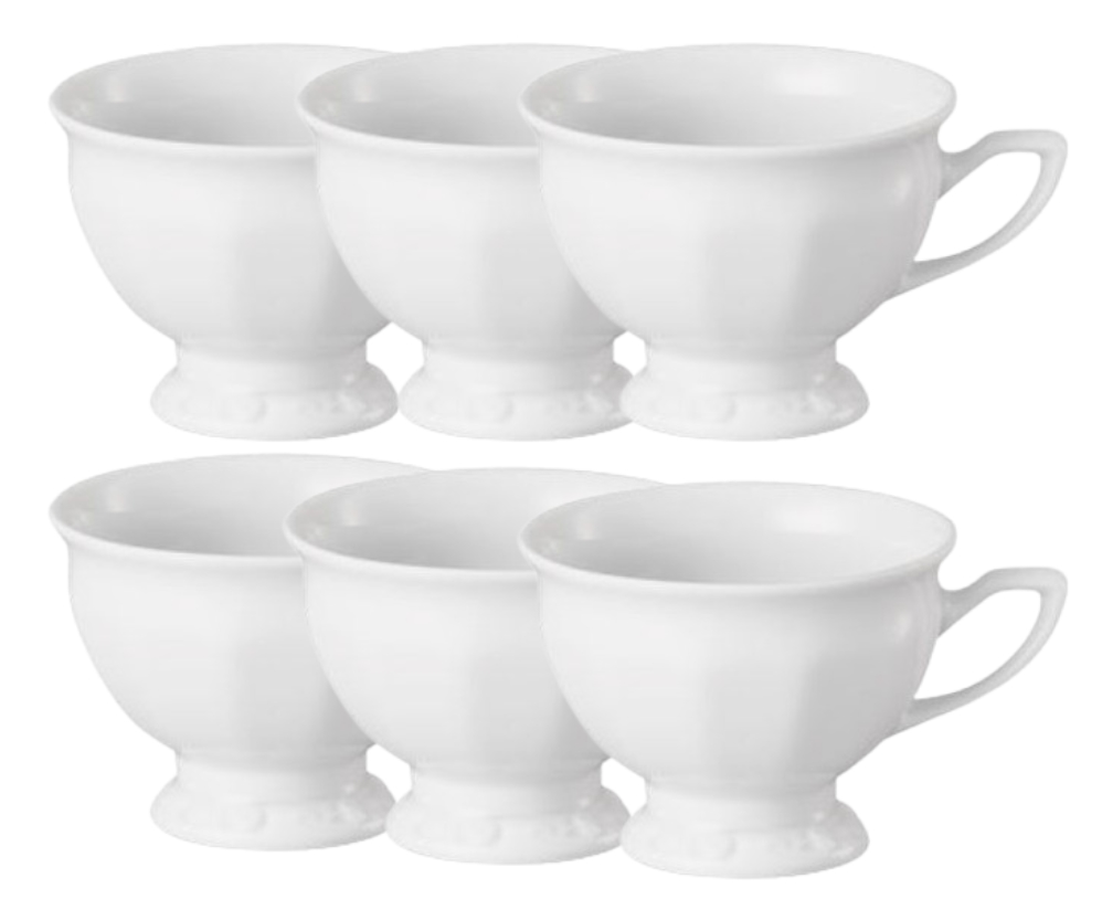 Rosenthal Maria Weiss Espresso-/Mokka-Obertasse 0,08 l Set6